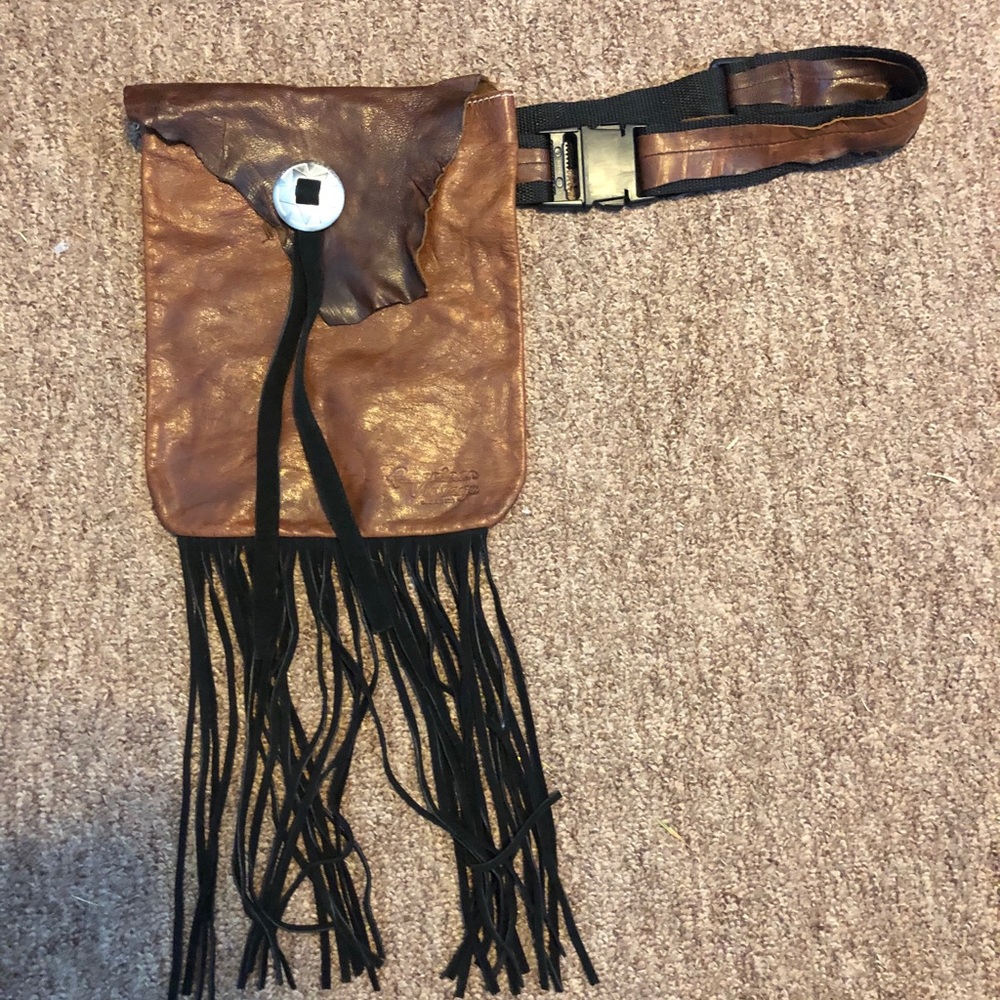 Leather Waist Bag / Hip Bag / Fanny Pack